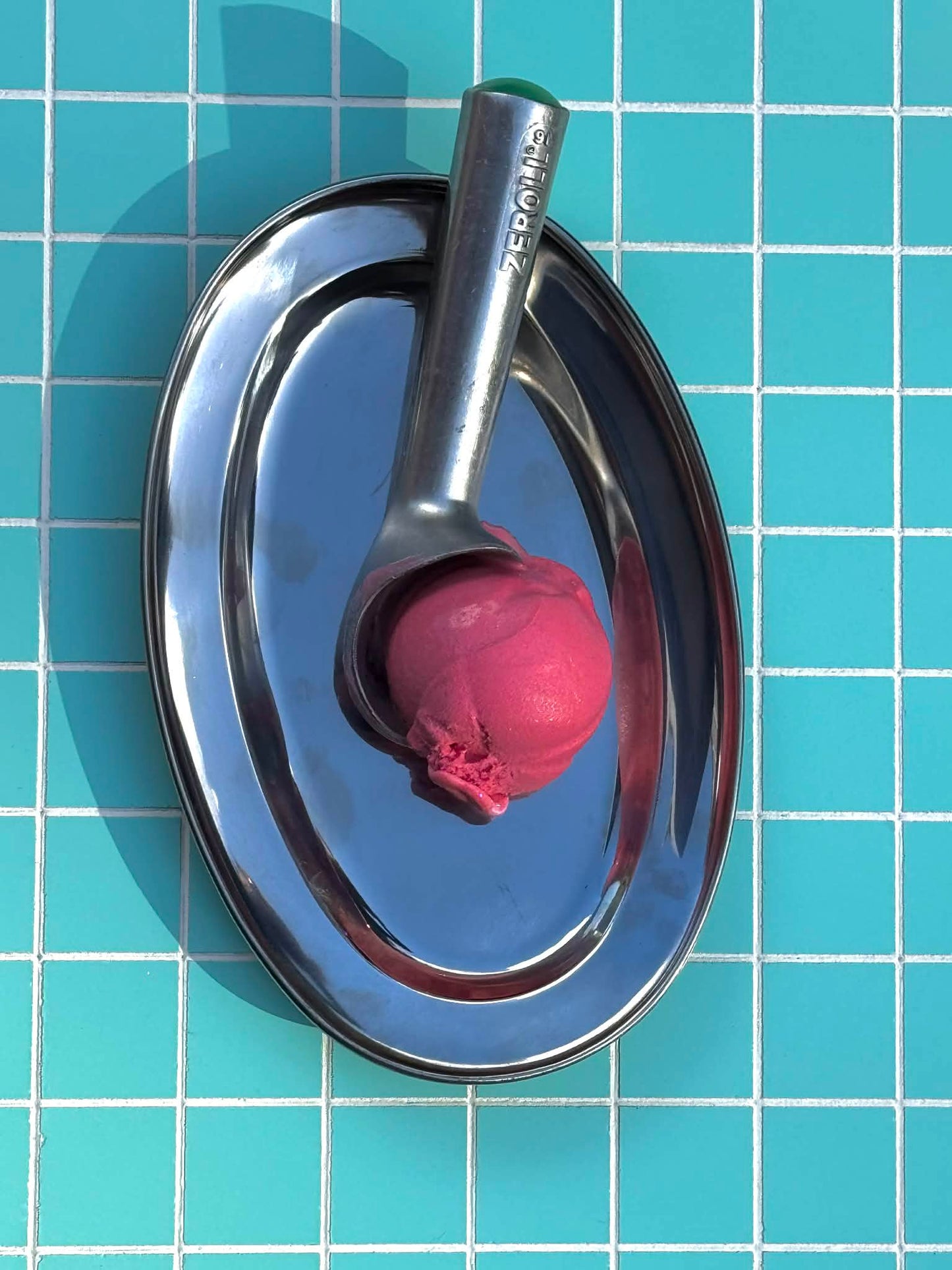 Frambozen sorbet